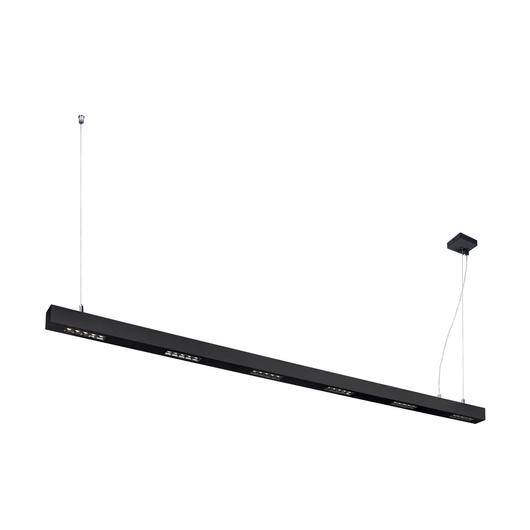 Q-LINE PD, LED beltéri függesztett lámpatest, 2m, BAP, fekete, 4000K