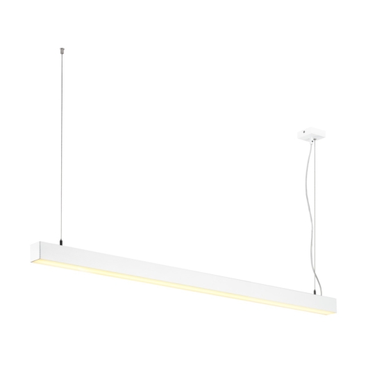 Q-LINE DALI SINGLE LED, függesztett lámpatest, dimmelhető, 1500mm, fehér