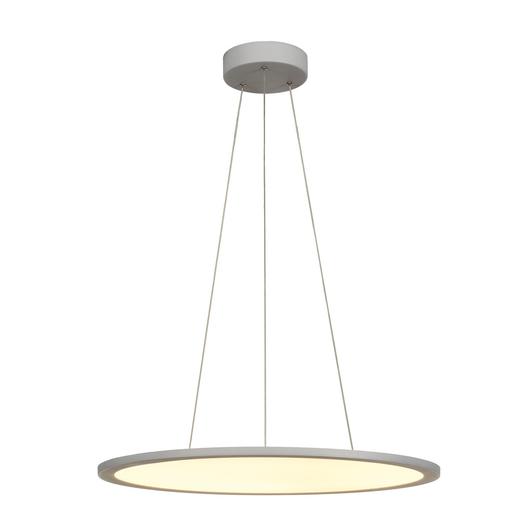 LED PANEL ROUND, függesztett lámpatest változat, ezüstszürke, 338 LED, 40W, dimmelhető, 3000K