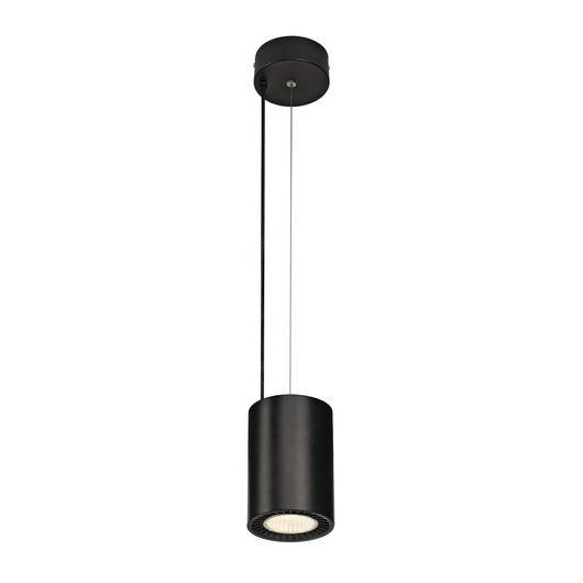 SUPROS PD beltéri LED függesztett lámpatest, kerek, fekete, 4000K, 60° reflector, CRI90, 3520lm
