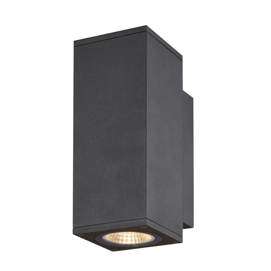ENOLA SQUARE UP/DOWN S kültéri LED fali lámpatest, antracit CCT 3000/4000K