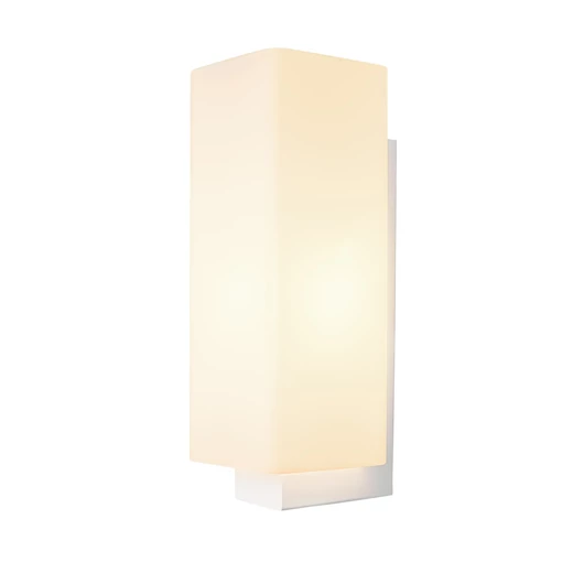 QUADRASS beltéri fali lámpatest, E27, fehér