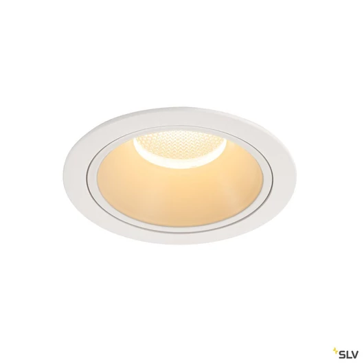 NUMINOS DL XL, beltéri LED süllyesztett mennyezeti lámpatest, fehér/fehér 3000K 55°