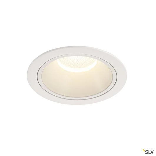 NUMINOS DL XL, beltéri LED süllyesztett mennyezeti lámpatest, fehér/fehér 4000K 40°