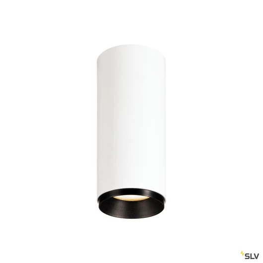NUMINOS CL PHASE S, beltéri LED süllyesztett mennyezeti lámpatest, fehér/fekete 3000K 36°