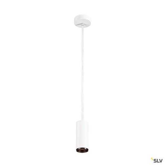 NUMINOS PD DALI S, beltéri LED függesztett lámpatest, fehér/fekete 2700K 24°