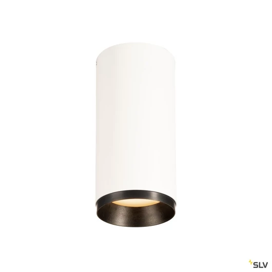 NUMINOS CL DALI M, beltéri LED süllyesztett mennyezeti lámpatest, fehér/fekete 3000K 24°
