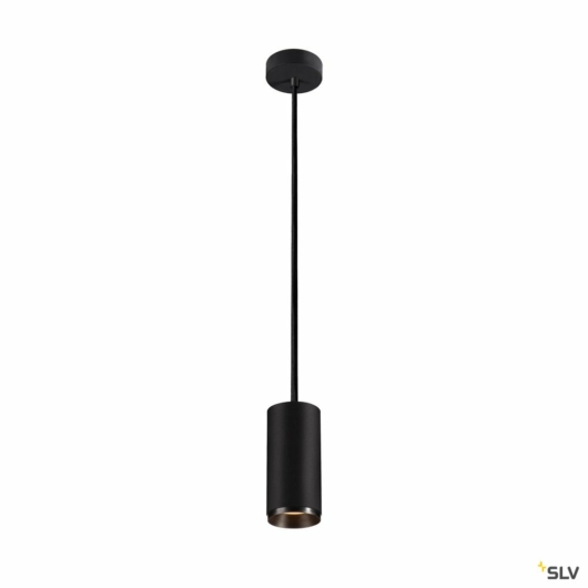 NUMINOS PD DALI M, beltéri LED függesztett lámpatest, fekete/fekete 2700K 60°