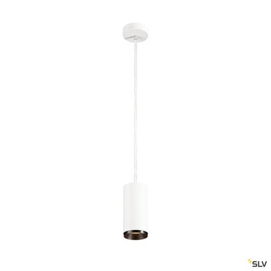 NUMINOS PD DALI M, beltéri LED függesztett lámpatest, fehér/fekete 2700K 36°