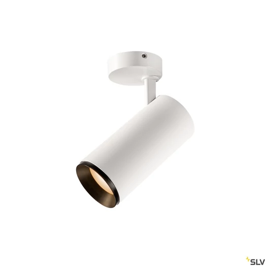 NUMINOS SPOT DALI L, beltéri LED süllyesztett mennyezeti lámpatest, fehér/fekete 2700K 60°