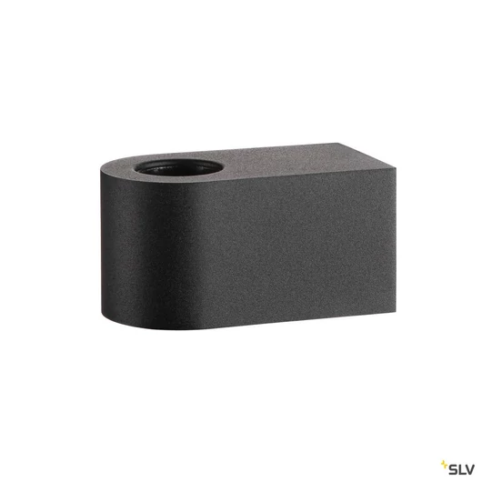 FITU CUBE WL, beltéri fali lámpatestE27 fekete