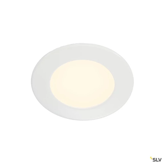 Downlight DL 126 LED, kerek, fehér, 2700K