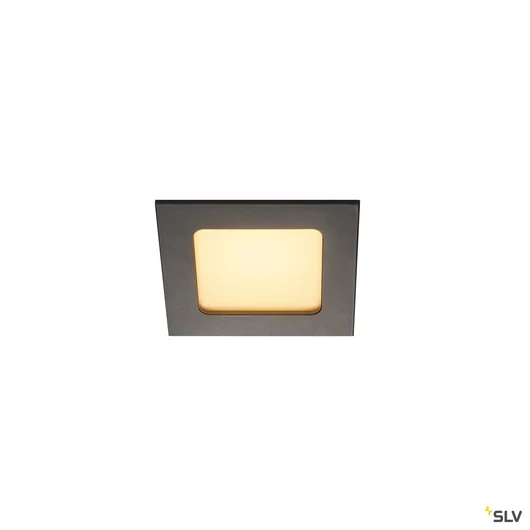 FRAME BASIC LED SET, matt fekete, 6W, 3000K,tápegységgel