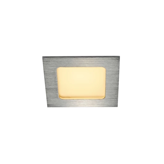 FRAME BASIC LED SET, szálcsiszolt alumínium, 6W, 3000K,tápegységgel