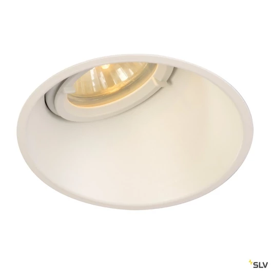 HORN-A GU10, acél, 1x GU10 max. 50W, matt fehér, rögzítőrugóval