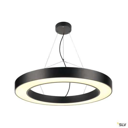MEDO Ring PRO 90 RING függesztett lámpatest, fekete, LED
