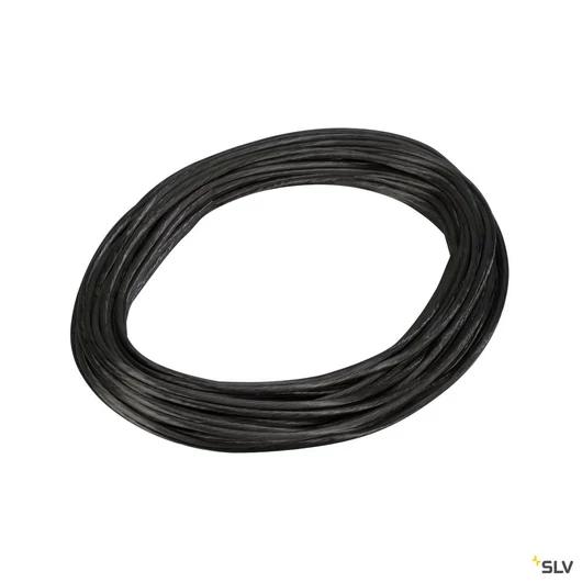 LOW-VOLTAGE CABLE, TENSEO törpefeszültségű cable system, fekete, 6mm², 20m
