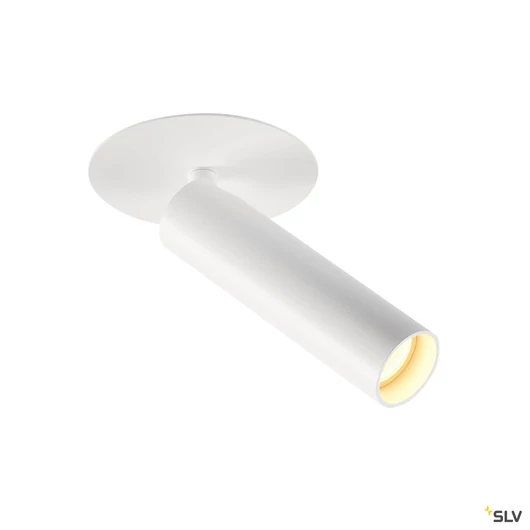 KARPO 30 single spot, süllyesztett mennyezeti lámpatest, lapos mennyezeti elem, fehér, 7.5W LED, 3000K,