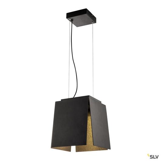 AVENTO 30 PD, LED beltéri függesztett lámpatest, fekete/arany, 3000K
