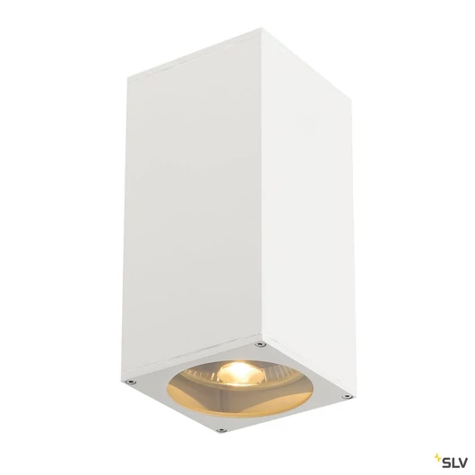BIG THEO UP/DOWN OUT fali lámpatest, szögletes, fehér, ES111, max. 2x75W