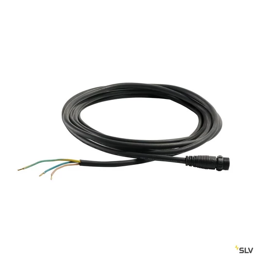 5m feed-in cable, GALEN LED, fekete