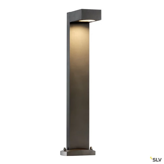 QUADRASYL SL 75 path light, szögletes, antracit, GX53, max. 11W, IP44