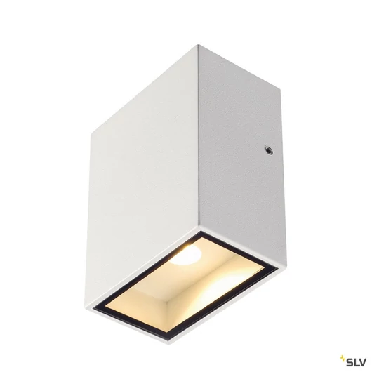 QUAD 1 XL fali lámpatest, szögletes, fehér, 3.2W COB LED, 3000K, IP44