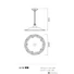 Kép 3/3 - Incanti Függeszték 02-903-CF40 LEA