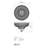 Kép 4/4 - Incanti Mennyezeti lámpa IQN CL6 10 60 QUEEN